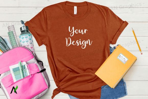 Back to School Bell Canvas Mockup - 005: A Versatile Tool for Designers and Creators