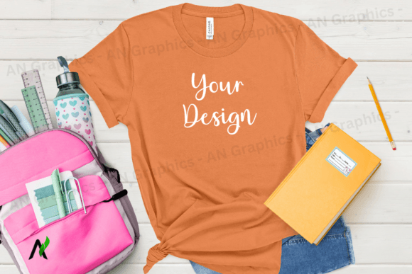 Back to School Bell Canvas Mockup - 010: A Versatile Tool for Designers