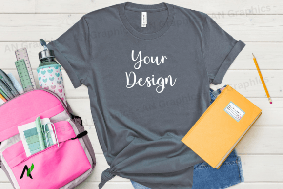 Back to School Bell Canvas Mockup - 0103: A Game-Changer for Designers