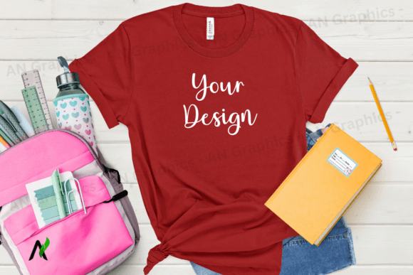 Back to School Bell Canvas Mockup - 011: A Versatile Tool for Designers and Creators
