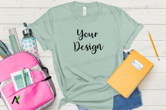 Back to School Bell Canvas Mockup - 019: A Versatile Tool for Designers and Creators