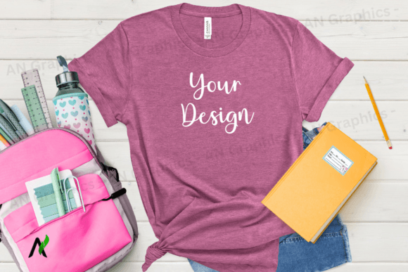 Back to School Bell Canvas Mockup - 046: A Versatile Tool for Designers