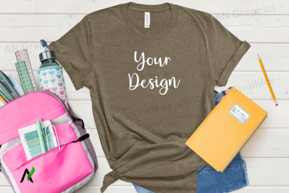 Back to School Bell Canvas Mockup - 054: A Strategic Tool for Designers and Creators