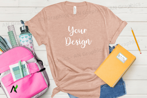 Back to School Bell Canvas Mockup - 062: A Versatile Tool for Designers