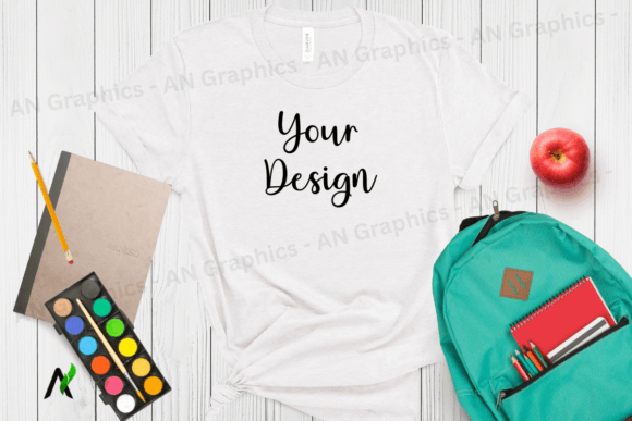 Back to School Bella Canvas Mockup - 003: A Powerful Tool for Designers and Creators