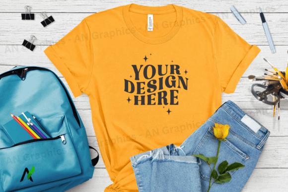 Back to School Bella Canvas Mockup - 026: A Practical Guide for Designers