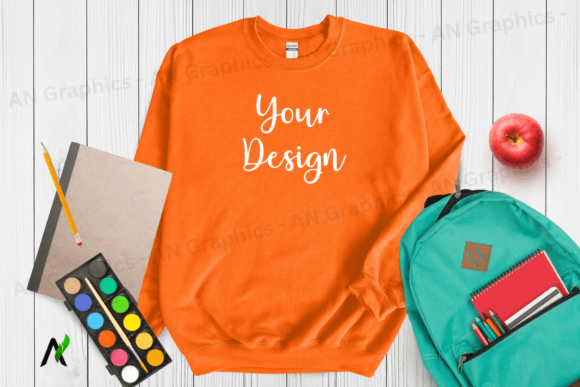 Back to School Gildan 18000 Mockup - 039: A Versatile Tool for Designers and Creators