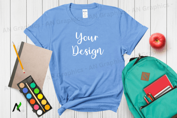 Back to School Gildan 5000 Mockup - 013: A Versatile Tool for Designers