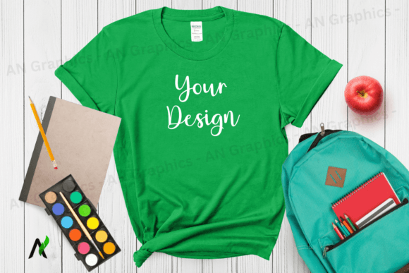 Back to School Gildan 5000 Mockup - 033