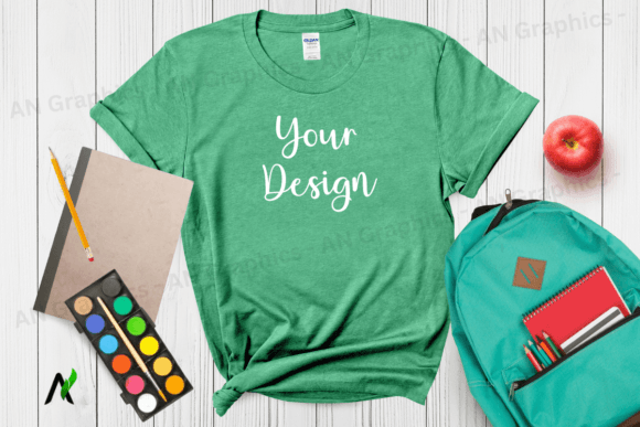 Back to School Gildan 64000 Mockup - 028