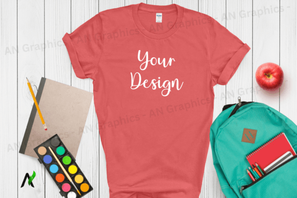 Back to School Gildan 64000 Mockup - 073: A Versatile Tool for Designers