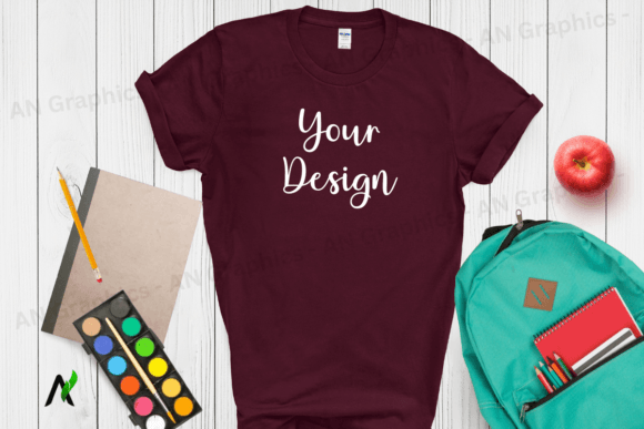 Back to School Gildan 64000 Mockup - 089